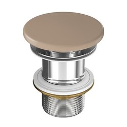 CERSANIT - Keramická zátka pre umývadlá bez prepadu FARVA cappuccino mat (K712-048)