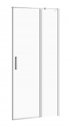 CERSANIT - Kyvné dvere s pevným poľom MODUO 90x195, pravé, číre sklo (S162-006)