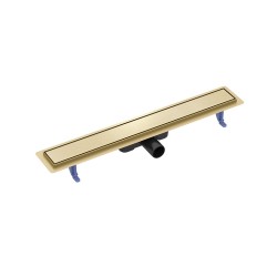 CERSANIT - Lineárny odtokový žľab TAKO 70 s obojstranným roštom, brúsené zlato (S204-055)