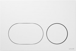 CERSANIT - Ovládacie tlačidlo DUETO k systému AQUA, biele (K97-0634)