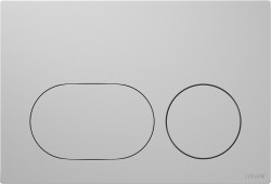 CERSANIT - Ovládacie tlačidlo DUETO k systému AQUA, chróm mat (K97-0636)