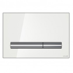 CERSANIT - Ovládacie tlačidlo PILOT II, biele sklo (K97-529)