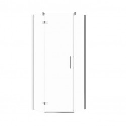 CERSANIT - Päťuholný sprchovací kút JOTA 80X80X195, ĽAVÝ, priehľadné sklo (S160-010)