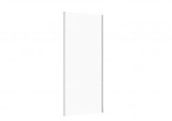 CERSANIT - PEVNÁ BOČNÁ STENA LARGA CHROM 90X195 TRANSPARENT SKLO (S932-132)