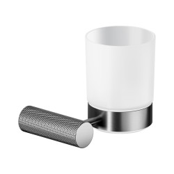 CERSANIT - Pohár nástenný ZEN, gun metal black (S951-904)