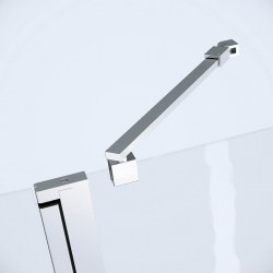 CERSANIT - Rohová vzpera do sprchových kútov MODUO, štvrťkruh (S900-2672)