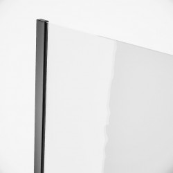 CERSANIT - Rohový profil pre sprchové zásteny WALK-IN MILLE čierny (S900-2811)