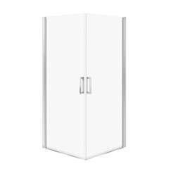 CERSANIT - Sada C380: kút MODUO štvorec, 2 plné dvere, 80x80x195 VIR (S601-477)