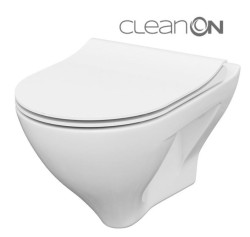 CERSANIT - SET B291 závesná misa MILLE CLEAN ON vrátane dur. sedátka SLIM (S701-453)