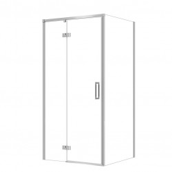 CERSANIT - SET C112 Sprchovací kút Larga, ľavý, 100x90x195, chróm, číre sklo (S601-312)