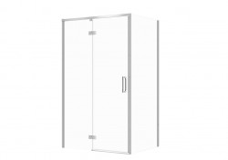CERSANIT - SET C122 Sprchovací kút Larga, ľavý, 120x80x195, chróm, číre sklo (S601-322)