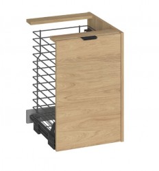 CERSANIT - SKRINKA S KOŠOM NA BIELIZEŇ ATRATO 40, DUB (S1026-005)