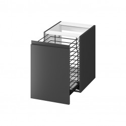 CERSANIT - SKRINKA S KOŠOM NA BIELIZEŇ MODUO 40 ANTRACIT (S590-115)