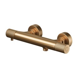 CERSANIT - Sprchová batéria nástenná termostatická ZEN, meď brúsená (S951-800)