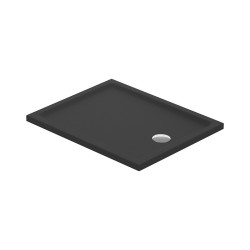 CERSANIT - Sprchová vanička obdĺžniková TAKO 100x80x4 čierna mat (S204-041)