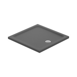 CERSANIT - Sprchová vanička štvorcová TAKO 90x4 sivá mat (S204-035)