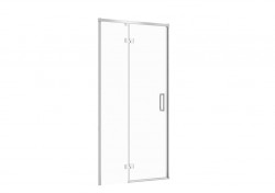 CERSANIT - Sprchové dvere LARGA chróm 100X195, ľavé, číre sklo (S932-121)