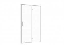 CERSANIT - Sprchové dvere LARGA chróm 120X195, pravé, číre sklo (S932-118)