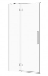 CERSANIT - Sprchové dvere s pántami CREA 100x200, ľavé, číre sklo (S159-001)