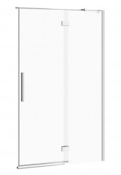 CERSANIT - Sprchové dvere s pántami CREA 120x200, pravé, číre sklo (S159-004)