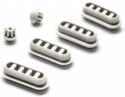 CERSANIT - Súprava dorazov pre SLIM DUR toaletné sedadlo (01) (K99-0240)