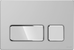 CERSANIT - Tlačidlo block chróm mat, klávesy chróm lesk (K97-0406)