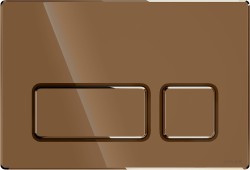 CERSANIT - Tlačidlo block meď lesk (K97-0453)