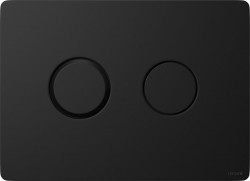 CERSANIT - TLAČIDLO K SYSTÉMU PNEUMATIC ACCENTO CIRCLE ČIERNE MATT (K97-425)