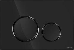 CERSANIT - Tlačidlo LUNA gun metal lesk (K97-0582)