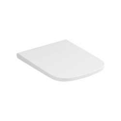 CERSANIT - Toaletné sedátko LARGA štvorec SLIM WRAP DUR SC EO ONE BUTTON biela mat BOX (K98-0264)
