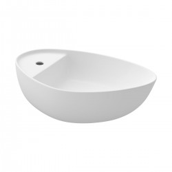 CERSANIT - Umývadlo na dosku MODUO 55X35 s otvorom pre batériu (K116-155)