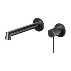 CERSANIT - Umývadlová batéria podomietková s boxom ZEN, gun metal black (S951-794)