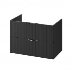 CERSANIT - Umývadlová skrinka TIRSO 80, čierna mat DSM (S1017-011)