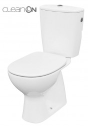 CERSANIT - WC KOMBI 682 ARTECO CO 020 3/5, SEDADLO ARTECO POLYPROPYLEN, SOFTCLOSE NEW (K667-077)