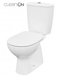 CERSANIT - WC KOMBI 683 ARTECO CO 021 3/5, SEDADLO ARTECO POLYPROPYLEN, SOFTCLOSE NEW (K667-074)