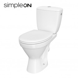 CERSANIT - WC KOMBI 695 CERSANIA SIMPLEON 010 3 / 6L+DUROPLAST SEDADLO SOFTCLOSE (K11-2337)