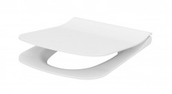 CERSANIT - WC sedátko CITY SQUARE, duroplast, antibakteriálne, soft-close, one button (K98-0125)