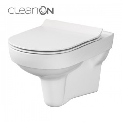 CERSANIT - Závesná misa CITY NEW CLEAN ON, bez sedátka (K35-028)