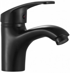 Čierne umývadlové batérie