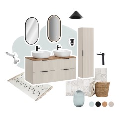 COMAD - Doska 80cm, ADEL CASHMERE (5907611665817)