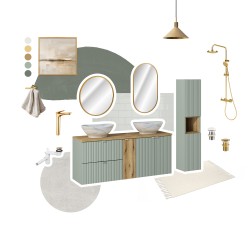 COMAD - Doska 80cm, LINE REED GREEN (5907611663646)