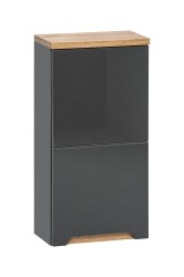 COMAD - Horná skrinka 35cm 1 dvierka BALI GRAPHITE (5907611647608)
