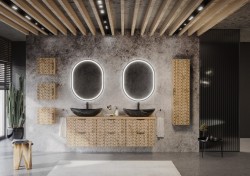 COMAD - Horná skrinka Qubik 30x30cm 1 dvierka DIAMOND WOTAN (5907611660225)