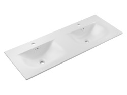 COMAD - Nábytkové umývadlo SKY, MATT WHITE 120cm (5907611662939)