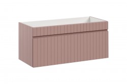 COMAD - Skrinka pod umývadlo 100cm 1 szuflada ICONIC ROSE (5907611656259)