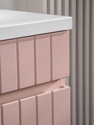 COMAD - Skrinka pod umývadlo 100cm 1 szuflada ICONIC ROSE (5907611656259)
