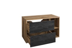 COMAD - Skrinka pod umývadlo 100cm 2 zásuvky (5907611649886)