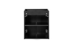 COMAD - Skrinka pod umývadlo 50cm 2 dvierka NOVA BLACK (5907611663950)