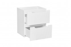 COMAD - Skrinka pod umývadlo 50cm 2 zásuvky NOVA WHITE (5907611665220)