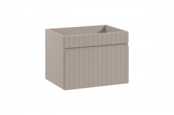 COMAD - Skrinka pod umývadlo 60cm 1 szuflada ICONIC CASHMERE (5907611656280)